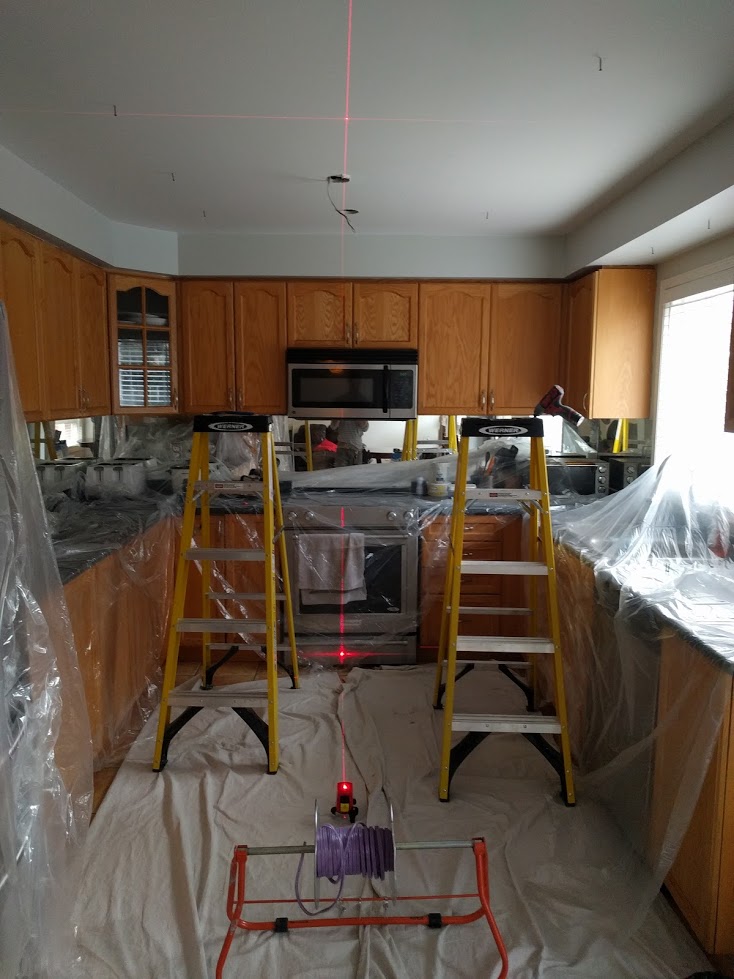 dust control clean kitchen in brampton ontario