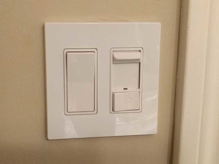 dimmer light switch screw less plate in mississauga ontario
